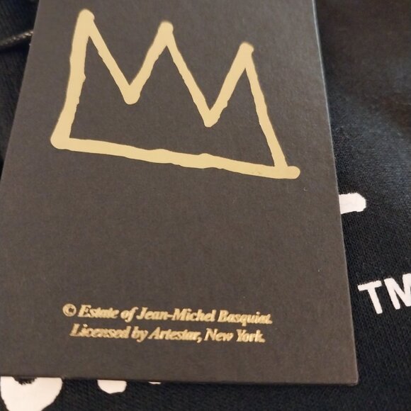 NEW Classic Jean Michel Basquiat Artwork Hoodie Pullover Sweater M - Picture 3 of 5